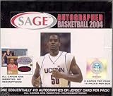 2004 05 Sage Autograph Basketball Unopened Hobby Box