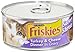 Friskies Cat Food Savory Shreds Turkey & Cheese Dinner in Gravy, 5.5-Ounce Cans (Pack of 24)