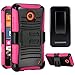 CASEFORMERS Duo Armor HOT PINK for Nokia Lumia 635 Combo Case with Stand and Holster
