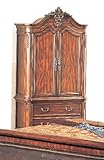 YT Furniture TI5924TV - Tipton Armoire (Cherry)