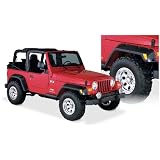 Bushwacker 10917-07 Jeep Pocket Style Fender Flare - Set of 4 by Bushwacker