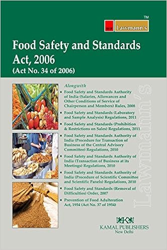 Book on Food Safety and Standards Act 2006