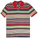 Boy's Polo by Ralph Lauren Polo Shirt Multicolored Stripes Large (14-16)