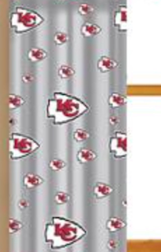 Amazon.com - NFL Kansas City Chiefs Window Curtain Panels - Set of ...