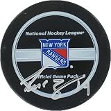 Scott Gomez New York Rangers Autographed Hockey Puck