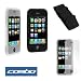 Electronics : Durable Flexible Soft Black + Clear Silicone Skin Case + Premium Reusable LCD Screen Protector + Armband for Apple Iphone 1st Gen (NOT for iPhone 3G) Smartphone 1st Generation