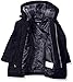 London Fog Boys Double Breasted Faux Wool Hooded Coat