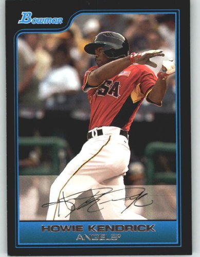 2006 Bowman Chrome Draft Future's Game Prospects #31 Howie Kendrick - Los Angeles Angels (Rookie / Prospect) (Baseball Cards)