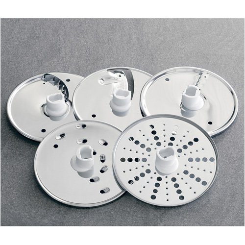 KitchenAid KFP7DS Food Processor Disc Set, Includes: french fry, julienne, parmesan/ice grating, 6mm