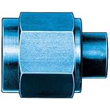 Aeroquip FCM3741 Blue Anodized Aluminum -08AN Tube Cap Fitting