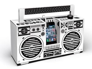 Berlin Boombox Lautsprecher, Weiß