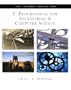 C Programming for Engineering and Computer Science (B.E.S.T. Series)
