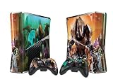 HALO Protector Skin Decal Sticker for Xbox 360 Slim (1 piece for the game console & 2 pieces for 2 controllers)
