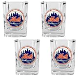 Great American Products GSSPK2118 Shot Glasses Set - NY Mets