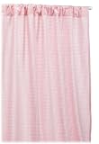 Tadpoles Classics Set of 2 Gingham Rod Pocket Curtain Panels, 63, Pink