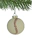 Barcana 2.25-Inch Shatterproof Sports Baseball, Christmas Ornament, Set of 6
