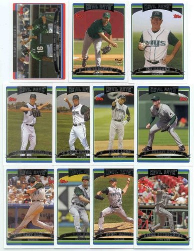 2006 Topps Series 2 TAMPA BAY DEVIL RAYS baseball cards team set