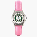 Oakland Athletics MLB Women's Player Series Watch with Pink Band from Game Time