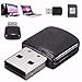 ELEGIANT Mini USB2.0 TF/Micro SD Card Reader (Color Random)