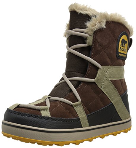 Sorel Women's Glacy Explorer Shortie Cold Weather Boot, Tobacco, 6 M US