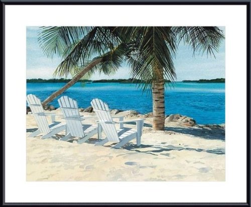Barewalls Interactive Art 328355S60-WTM,CM,BLM Front Row, Metal Framed Art Print- White Metal-Black Mat
