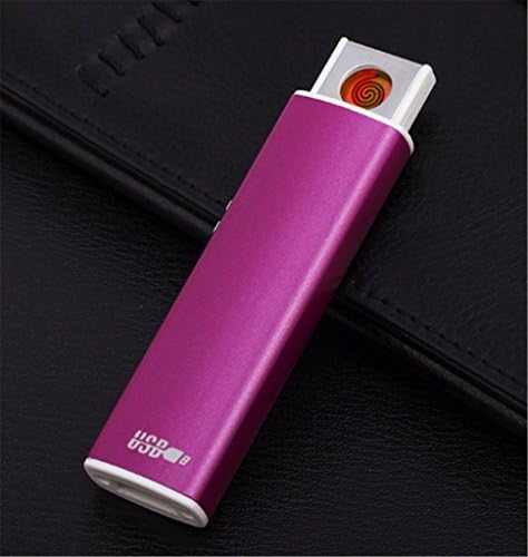 Electric Arc Lighter - Windproof Dual Arc Plasma Lighter - USB Rechargeable Dual Pulse Electronic Lighter - Flameless Plasma Beam Lighter