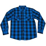 Burnside Men's Ford Long Sleeve Plaid Woven