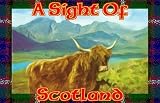 6" x 4" (15 x 10cm) Birthday Greetings Blank Card Sights of Scotland A Highland Rover