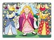Princess Dress Up Mix N Match Peg Puzzle