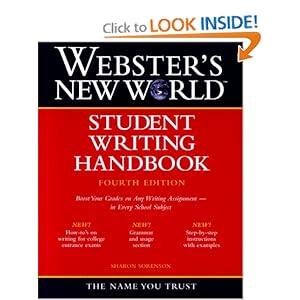 Webster's New World Student Writing Handbook  - Sharon Sorenson 