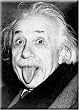 Albert Einstein Tongue Refrigerator Magnet
