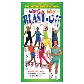 RICHARD SIMMONS MEGA MIX BLAST OFF VHS **BRAND NEW - FACTORY SEALED**