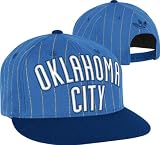 Oklahoma City Thunder adidas Originals Light Blue Buzzer-Beater Flat Brim Snapback Adjustable Hat