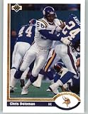 1991 Upper Deck #330 Chris Doleman - Minnesota Vikings (Football Cards)