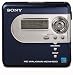 Sony MZ-NH600/L Tragbarer MiniDisc-Rekorder (Hi-MD) blau