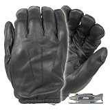 Damascus DFK300 Frisker K Leather Gloves with Kevlar Cut Resistant Liners, Large