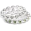 Sterling Silver Green...