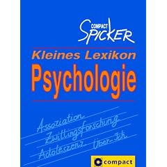 Kleines Lexikon Psychologie