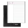 Mead Cambridge Wirebound Notebook Planner, Legal Rule, 8.5 x 11 Inches, White, 80 Sheets (06064)