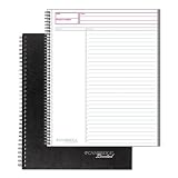 MeadWestvaco(R) Cambridge Limited(R) Limited Business Notebook, 8 1/2in. x 11in., 1 Subject, 80 Pages, No Ruling, Black