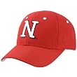 NCAA Zephyr Nebraska Cornhuskers Scarlet DH Fitted Hat