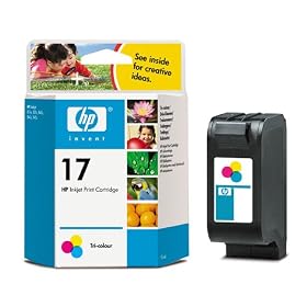 Hp Tri Colour Ink Cart No.17 (15Ml)