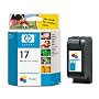 Hp Tri Colour Ink Cart No.17 (15Ml)