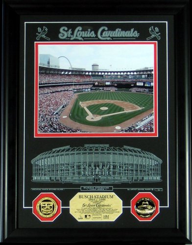 Busch Stadium Final Season Archival Etched Glass Photomint