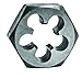 Century Drill & Tool 98218 Carbon Steel Die, 7/8-14NF