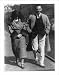 Historic Print (L): [Mr. and Mrs. Edsel Ford, full lgth., walking toward camera on sidewalk]