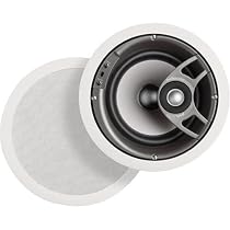 Polk Audio TC80i Round 2-Way 8-Inch In-Ceiling Loudspeaker (Single, White)