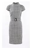 Metrostyle Houndstooth Dress