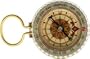 SE Glow-in-the-Dark Brass Compass
