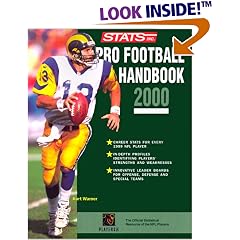Stats Pro Football Handbook 2000 (Stats Pro Football Handbook)